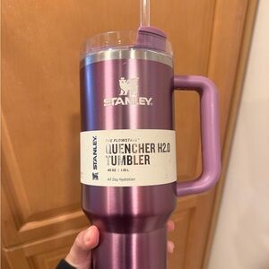Stanley Purple Tumbler with Handle NEW